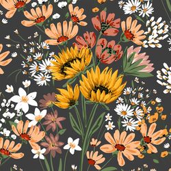 Large Vintage Bouquet in Shadow