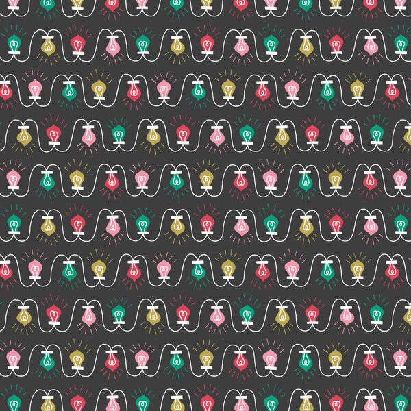 Christmas Lights in Onyx