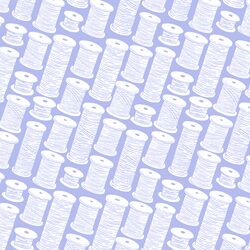 Spools Silhouette in Periwinkle