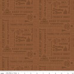 Text in Brown