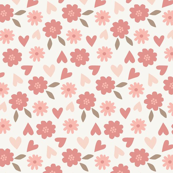 Heart Floral in Sweet