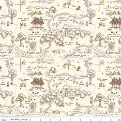 100 Aker Map in Cream