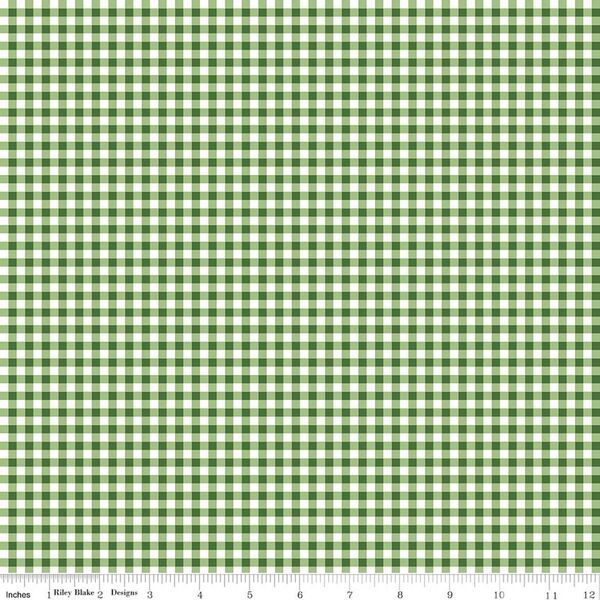Gingham in Green