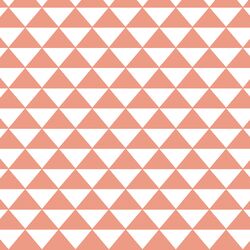 Triangle Mosaic in Grapefruit