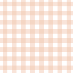 Gingham in Apricot