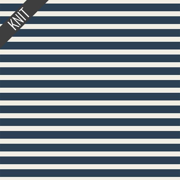 Striped Alike Knit in Blue