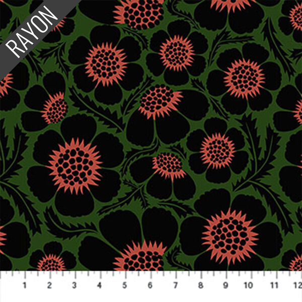 Prickly Rayon in Forest