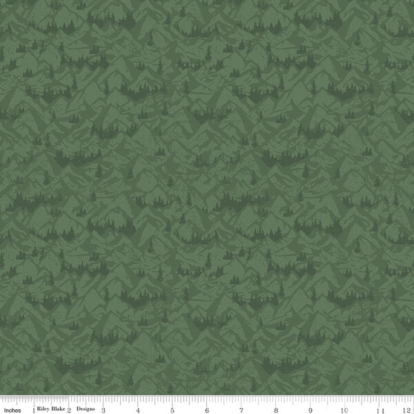 Mountains in Green