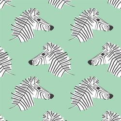 Burchell Zebra in Seaglass