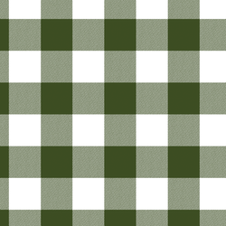 Winter Gingham in Evergreen