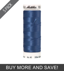 Marine Blue (3406-3620) - Poly Sheen - 220 Yards (5 Pack)