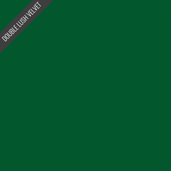 Double Lush Velvet Solid in Forest