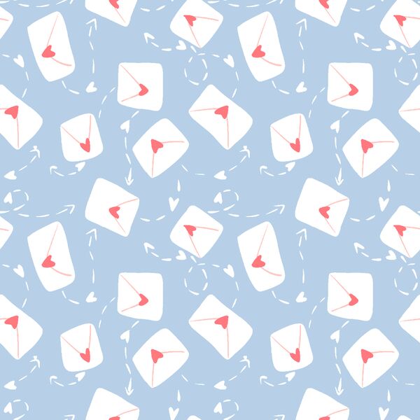 Large Love Letters in Blue Skies
