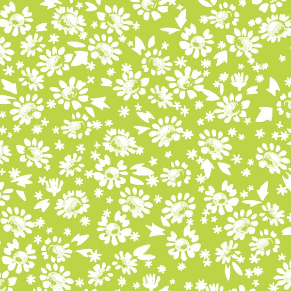 Daisies in Lime