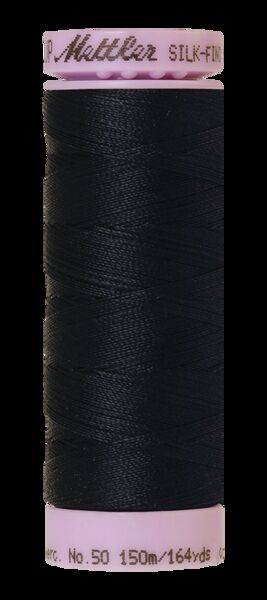 Darkest Blue (9105-0821) - Silk Finish Cotton 50wt - 164 Yards