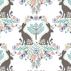 March Hares in Spring