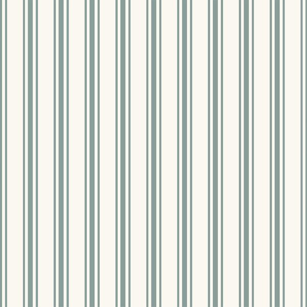 Umbrella Stripe in Pewter Blue