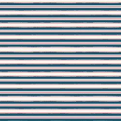 Summer Stripe in Corsair Blue