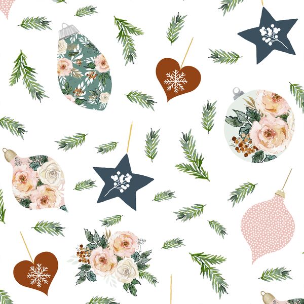 Large Winter Decorations in Snow White