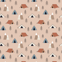 Small Tents in Light Clay