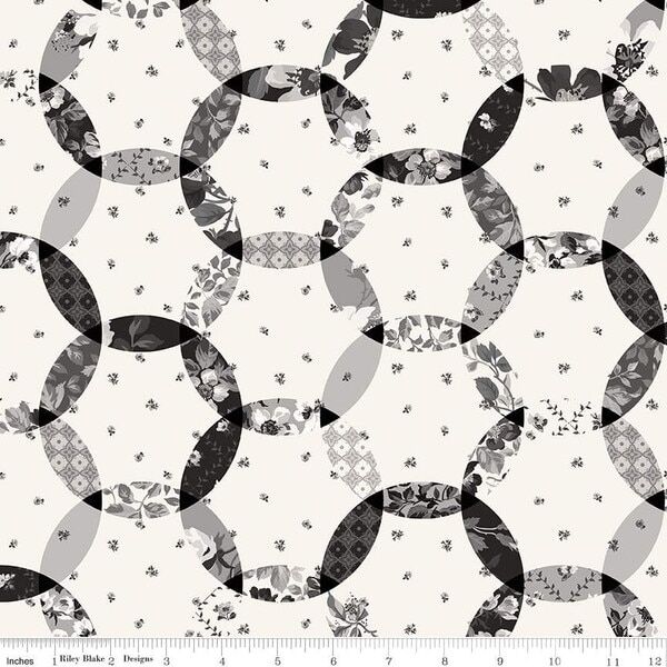Ink and Ivory Cheater Print in Ivory