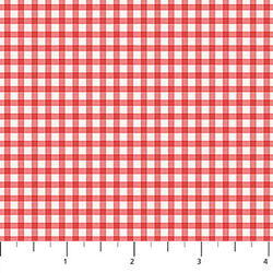 Gingham in Red