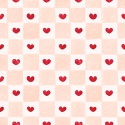 Valentine Checkerboard in Cupid
