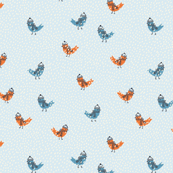 Birdie Flurry in Light Blue