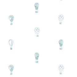 Polka Dot Balloons in Aqua Sky