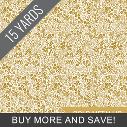Tapestry Lace in Gold Metallic - 15 Yard Bolt