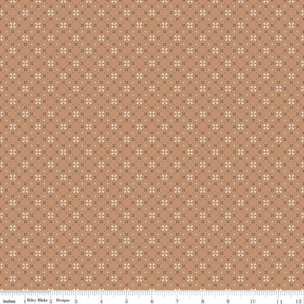 Geo Floral in Sienna