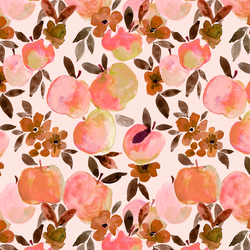 Autumn Apples in Blush Pink