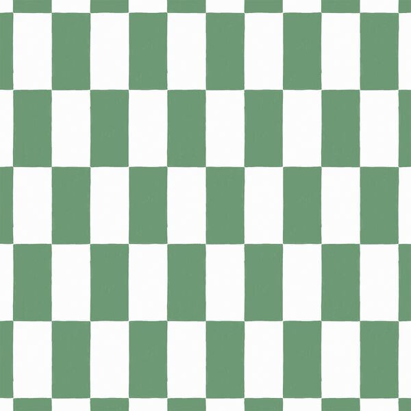 Winter Checkerboard in Green Fir