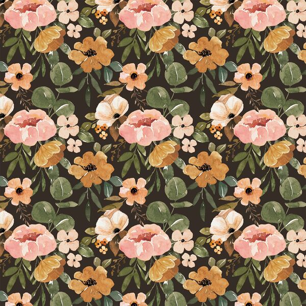 Little Charlotte Boho Floral in Umber