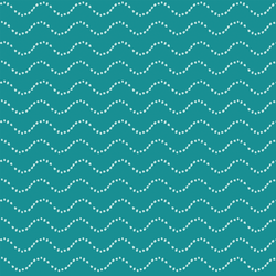 Waves in Sea Green