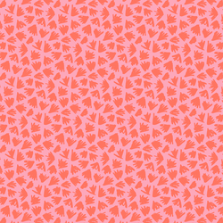 Painted Blooms in Tulip Pink
