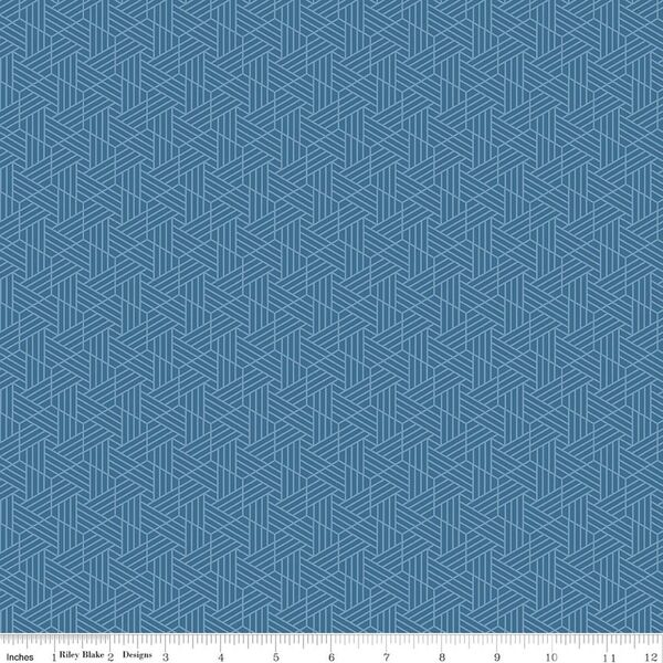 Laces in Coastal Blue
