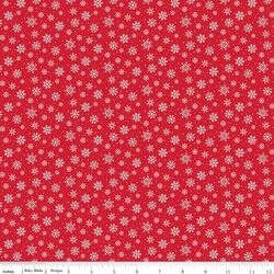 Snowflakes in Red