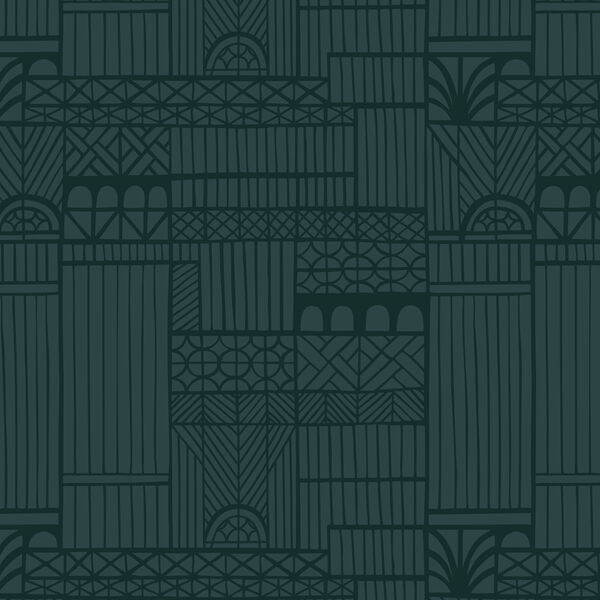Tudor in Dark Teal