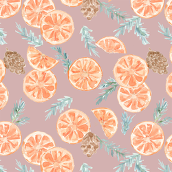 Christmas Citrus in Sugared Plum