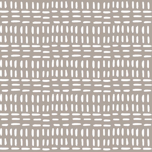 Stitched in Taupe