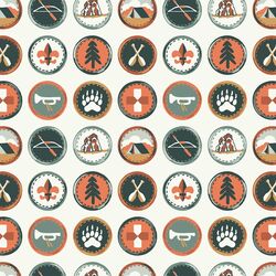 Scout Badges in Cedar