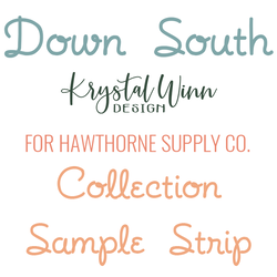 Down South Sample Strip