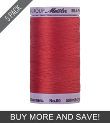 Wildfire (9104-0501) - Silk Finish Cotton 50wt - 547 Yards (5 Pack)