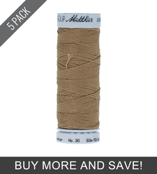 Stone (9146-0379) - Cordonnet 30wt Polyester - 55 Yards (5 Pack)