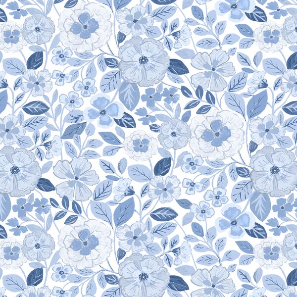 Dawn Garden in Sky Blue