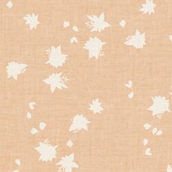 Large Scattered Floral in Coral