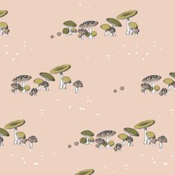 Toadstools in Shell