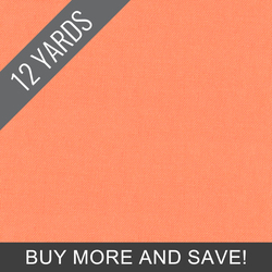 Cotton Couture in Peach - 12 Yard Bolt