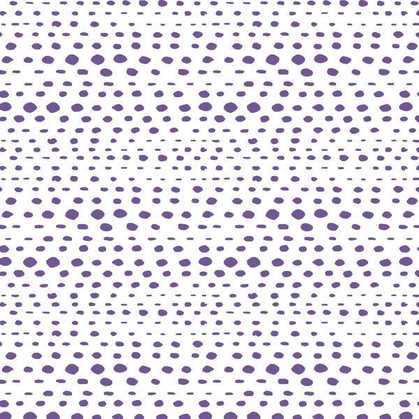 Little Skipping Stones in Ultra Violet on White